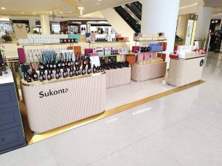 รับออกแบบบูธ ในห้างสรรพสินค้า รับทำบูธในห้าง