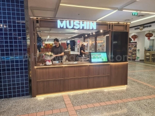 งานผลิตบูธ Mushin รับออกแบบบูธ รับทำบูธ บูธขายของ บูธในห้างสรรพสินค้า