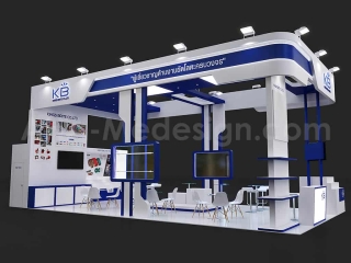 งานแบบบูธ Metalex KB รับออกแบบบูธ รับทำบูธ รับผลิตบูธแสดงสินค้า booth exhibition METALEX