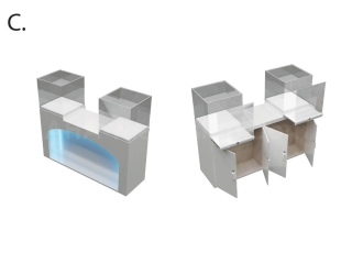 รับออกแบบดิสเพลย์ รับผลิตดิสเพล รับออกแบบคีออส รับผลิตคีออส display kiosk design