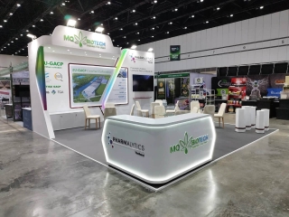 งานผลิตบูธ MQ รับทำบูธ ออกแบบบูธ ผลิตบูธแสดงสินค้า booth expo fair ASIA Int.