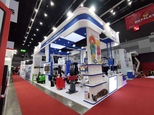 รับออกแบบบูธ รับสร้างบูธ booth exhibition บูธแสดงสินค้า METALEX