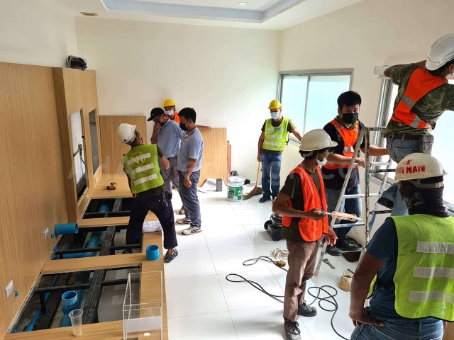 งานเข้าตกแต่ง บริการออกแบบตกแต่งภายใน รับออกแบบตกแต่งร้านค้า ตกแต่งออฟฟิศ Shop Office Interior