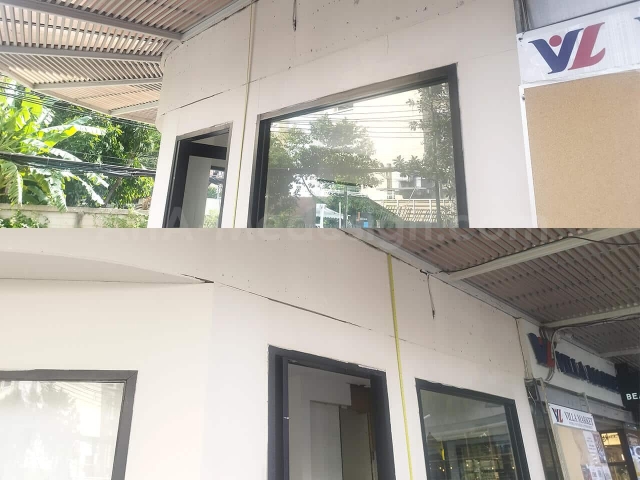 หน้างานก่อนตกแต่ง บริษัทรับออกแบบตกแต่งภายใน ออฟฟิศ โชว์รูม ร้านค้า interior design