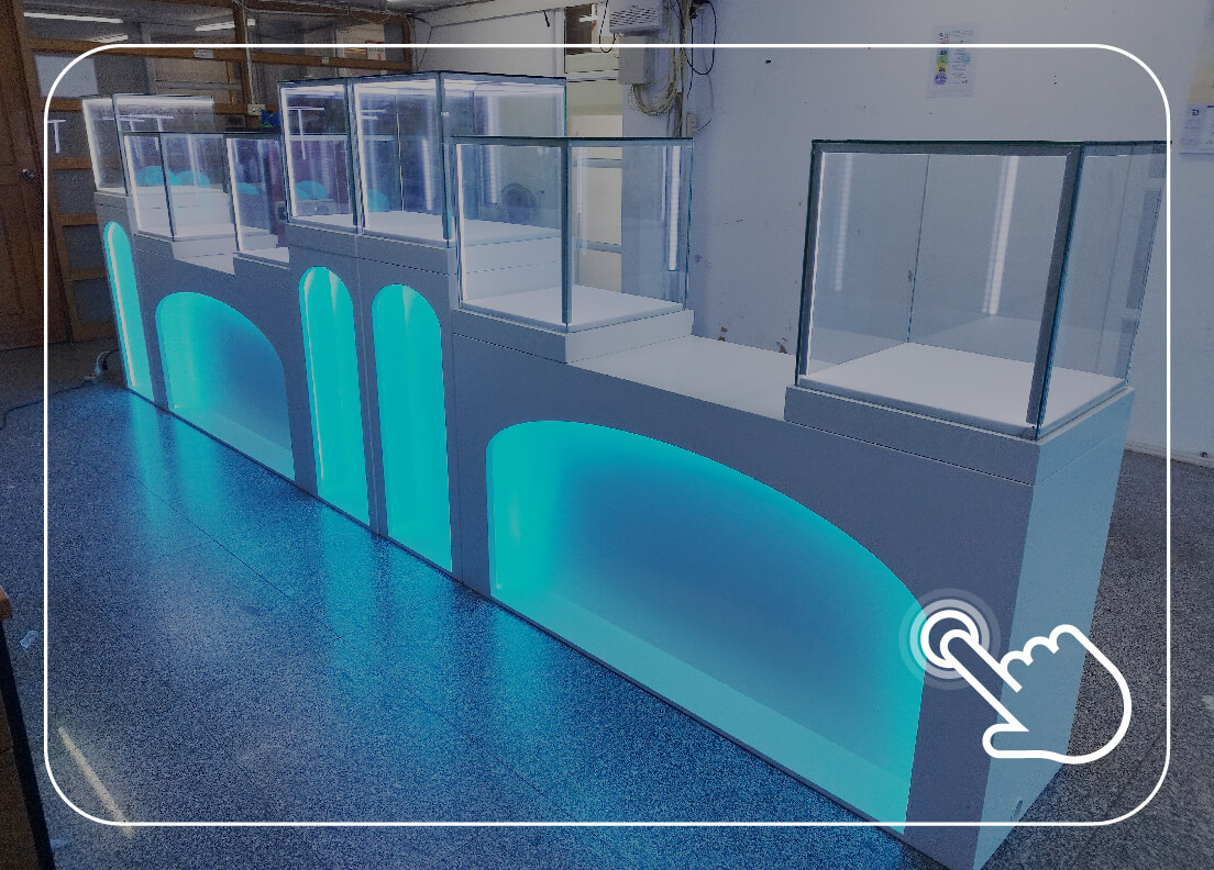 รับจัดทำบูธ บริการออกแบบบูธ ผลิตโครงสร้างบูธ งานแสดงสินค้า