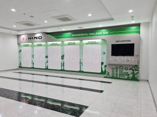 งานผลิต Hino รับออกแบบแบคดรอป รับจัดทำแบคดรอป พร้อมติดตั้งแบคดรอป ครบวงจร